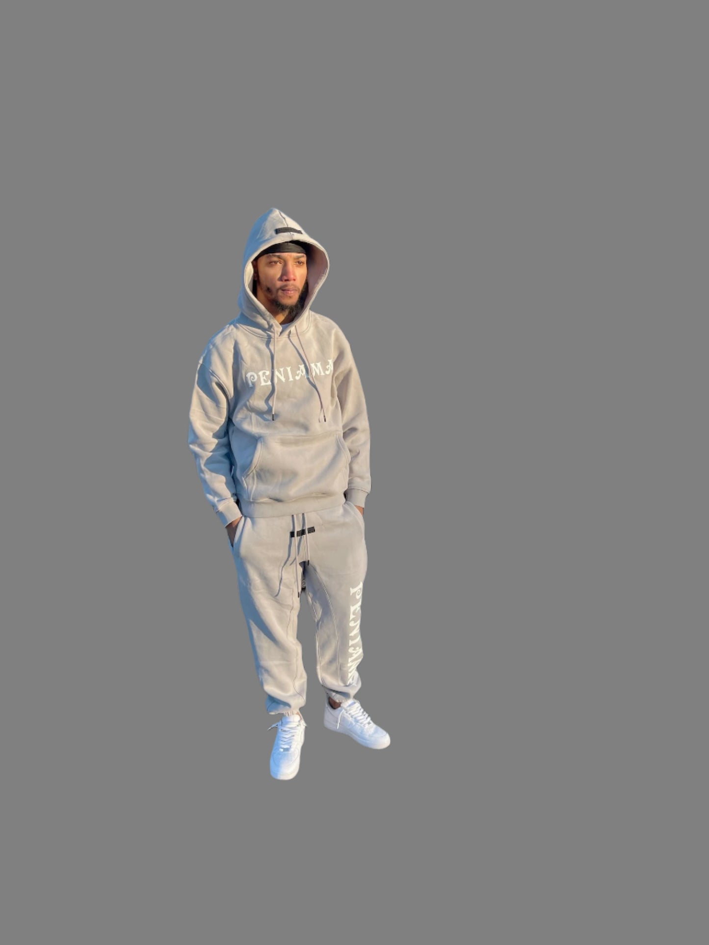 FROZEN UNISEX SWEATPANT (LEACHING GRAY)