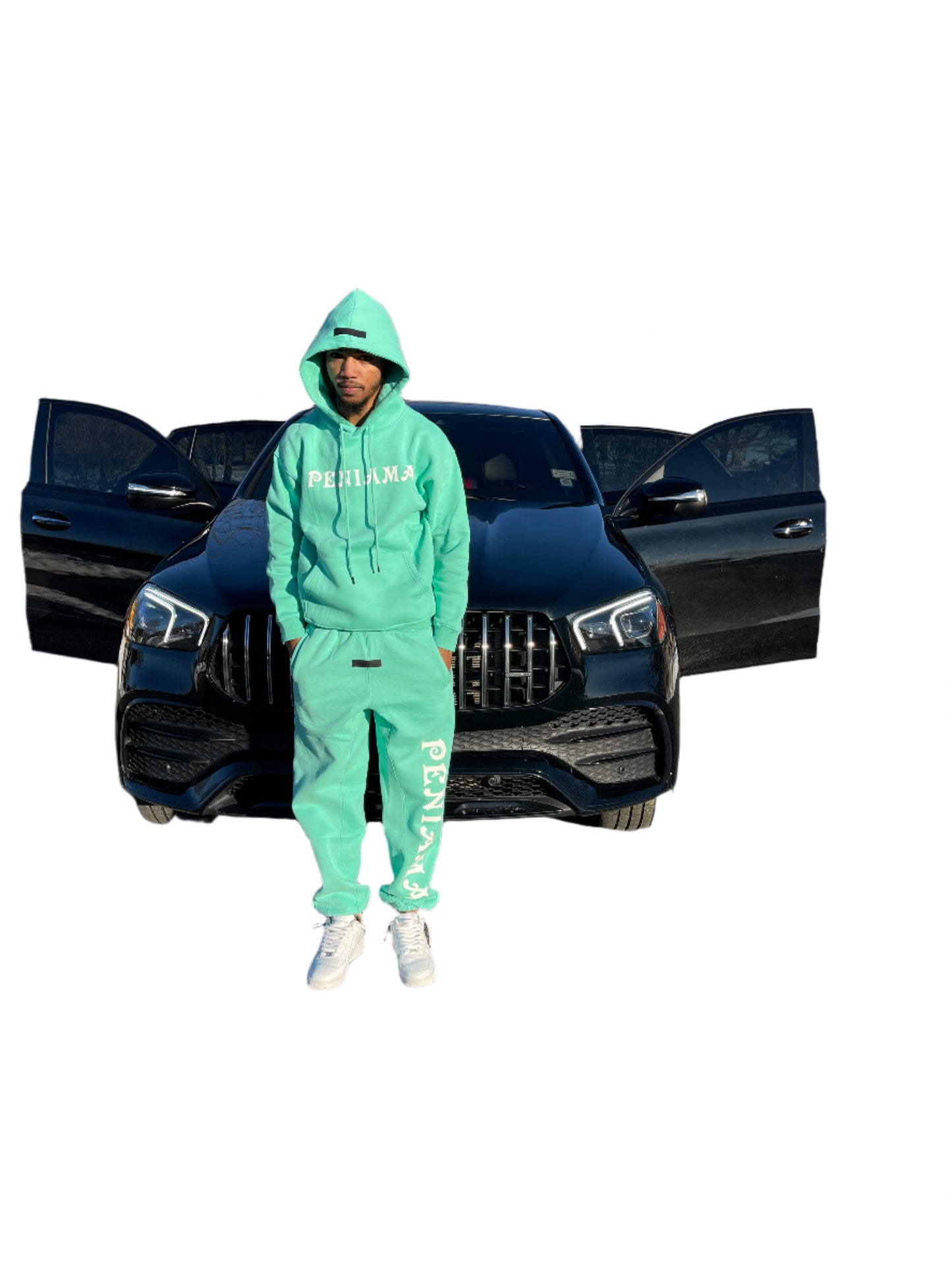 FROZEN UNISEX HOODIE (TURQUOISE BLUE)