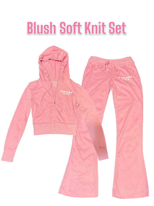 BLUSH SOFT KNIT SET