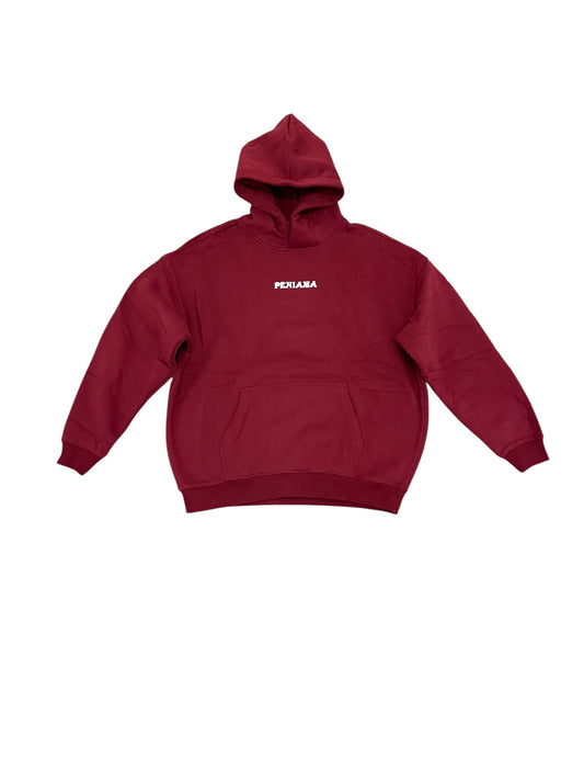 BAD WEATHER HOODIE (CHERRY)