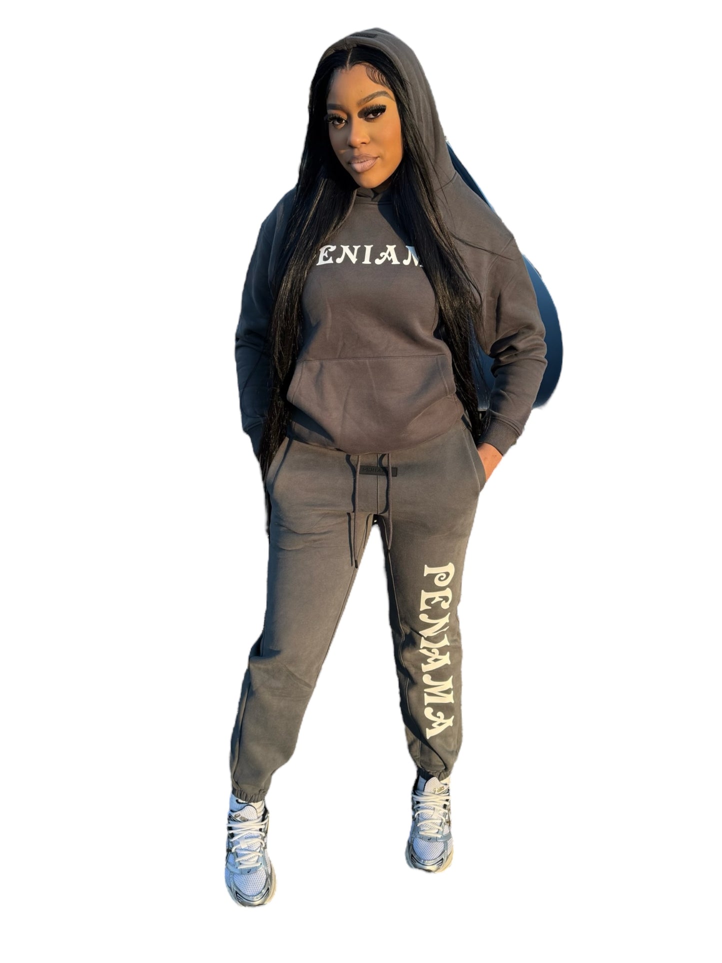 FROZEN UNISEX HOODIE (IRON)